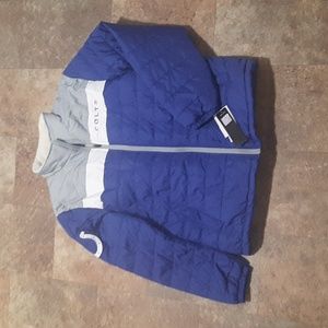 New. G-III Indianapolis Colts Perfect Game Blue/White Full-Zip Jacket. Medium.